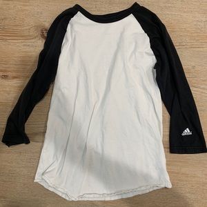Boys Adidas L Baseball Tee